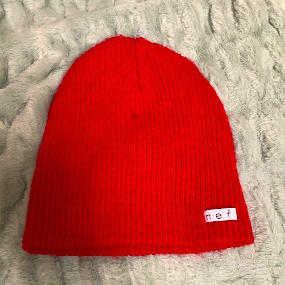 COPY - Red Neff Beanie - Picture 1 of 3